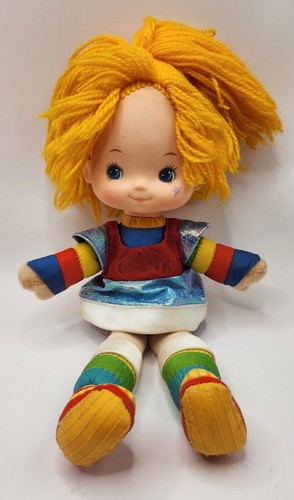 Vintage 1983 Hallmark 18 Inch & 11 Inch Rainbow Brites Lot (11 Inch W/Dress) - Bild 7 von 11