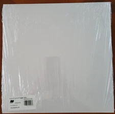 Grafix Clear Craft Plastic .007 Thickness 12” x 12” Pack of 50 Scrapbooking