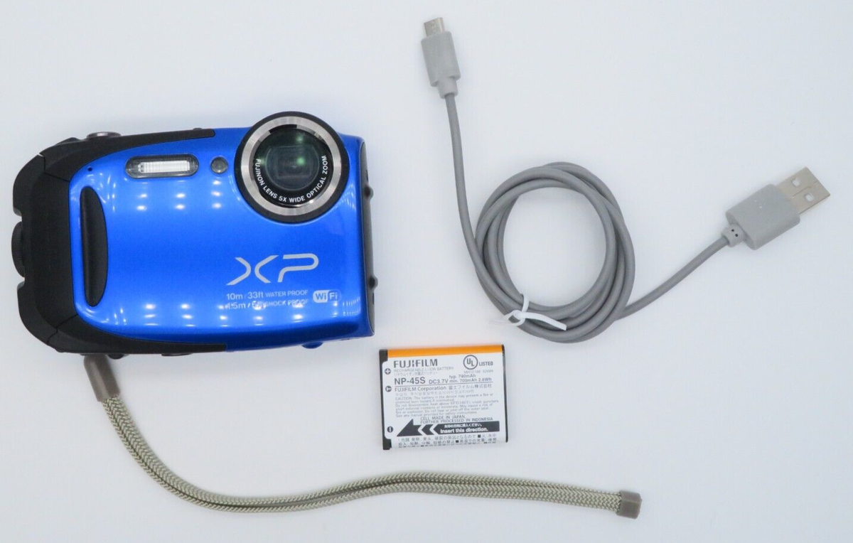 FUJIFILM FinePix XP70 ブルー　青　防水 Amazon.co.jp: FUJIFILM FinePix XP10 Digital Camera Blue FX