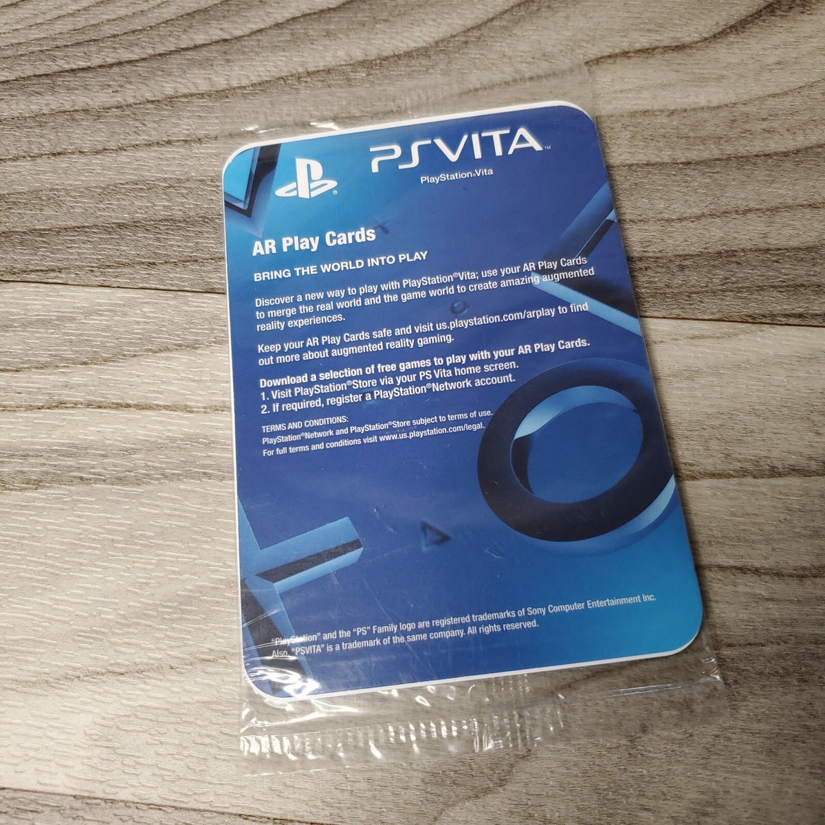 NEW Playstation PS Vita AR Play Cards - Sealed Pack | eBay