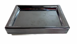 BURBERRY TRAY Perfume Metal LOT of 8 9x6.5 Inches