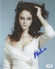 Kaya Scodelario Sexy Autographed Signed 8x10 Photo ACOA 2020-3