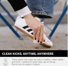 13 Jason Markk Plant-Based Individually Packed Shoe Sneaker Care Cleaning Wipes