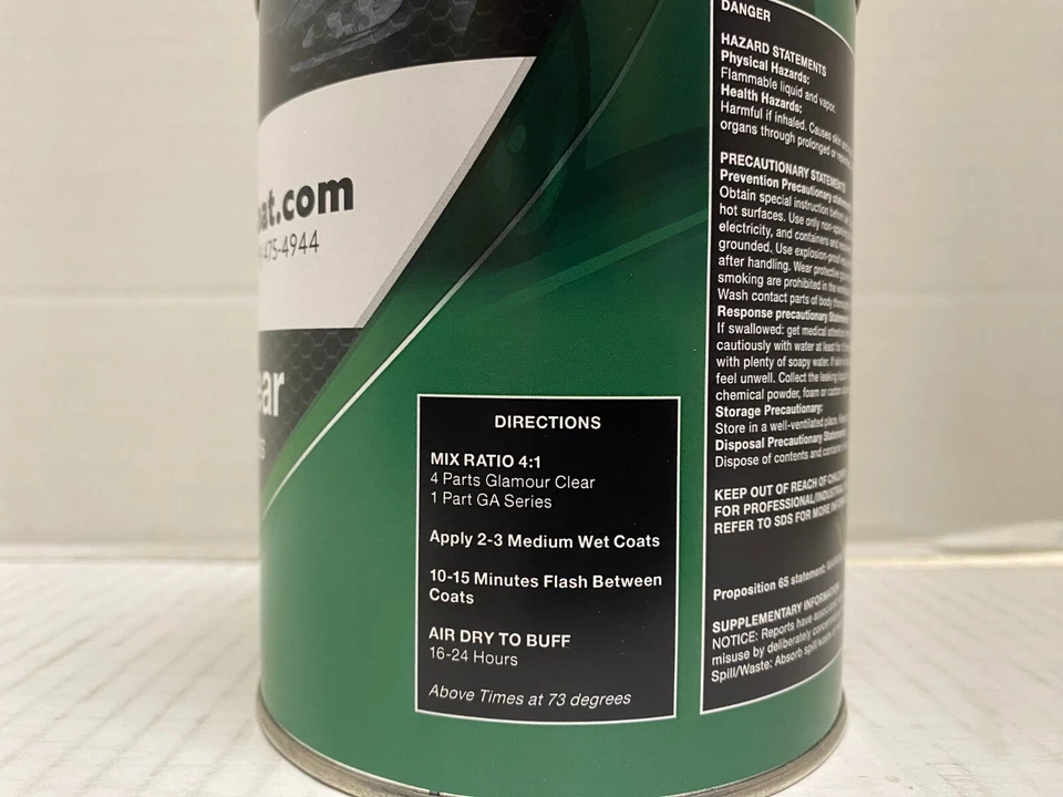 CHEVROLET BASECOAT PAINT 1 Quart Ready to Spray Paint with CLEAR COAT KIT Foto 2 de 3