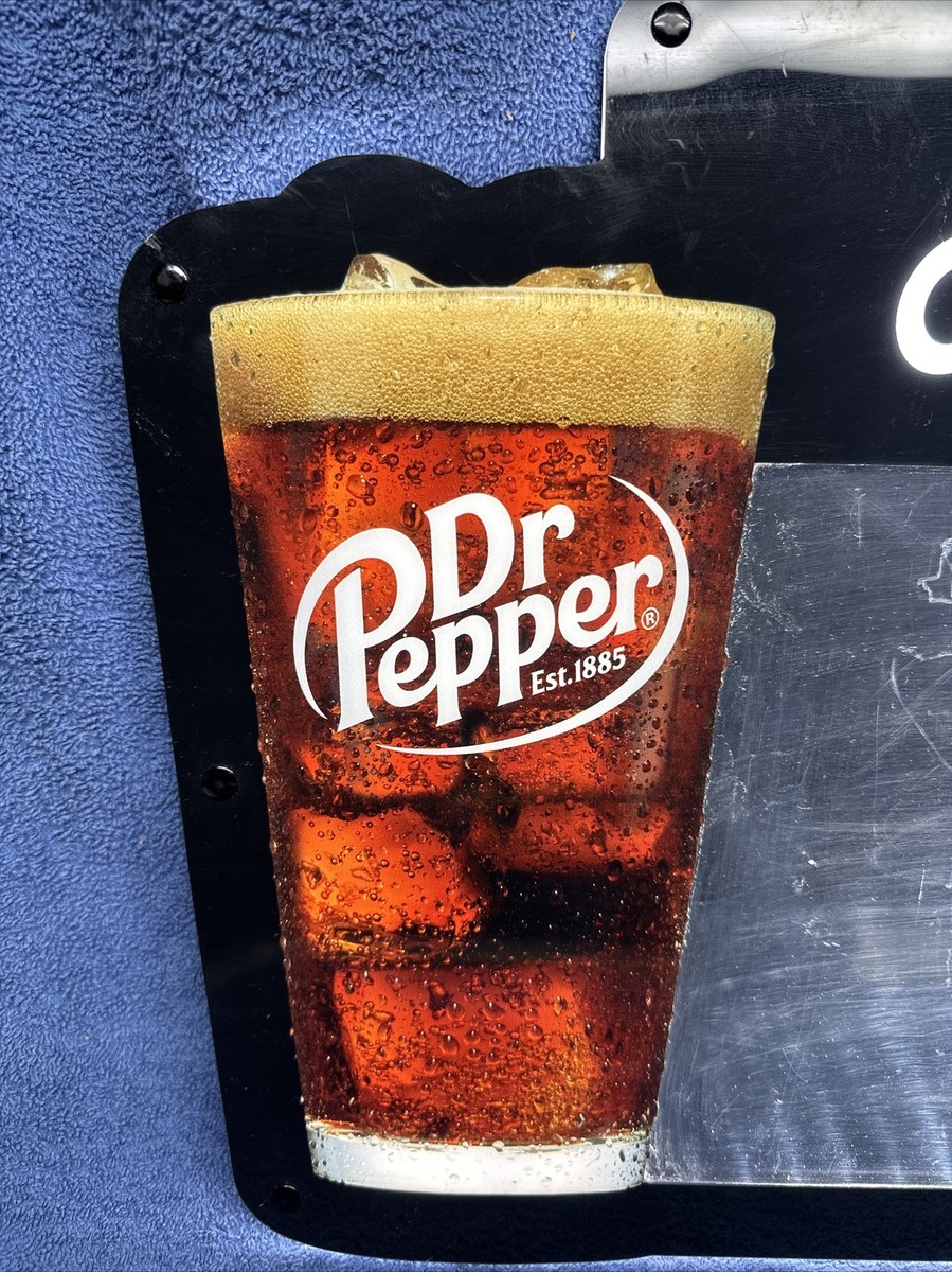 AWESOME DR PEPPER LIGHT UP LED SIGN MENU BOARD THE ONE YOU CRAVE