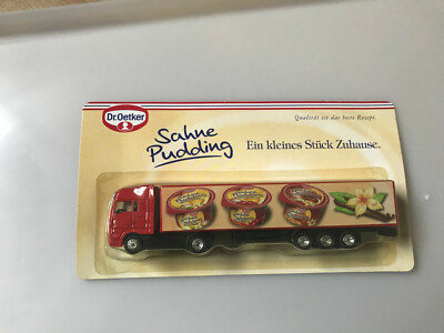 Werbelkw / Werbetruck: Dr.Oetker Sahne Pudding MAN