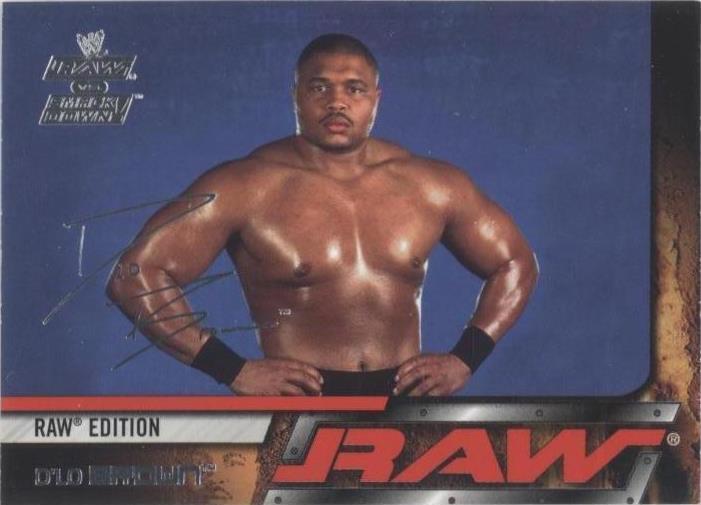 2002 Fleer WWE RAW vs SmackDown! - D'Lo Brown #37 - 1 of 1