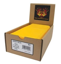 High Teck 1204Y 4 Inch Yellow Body Plastic Filler Spreaders 100 Per Box