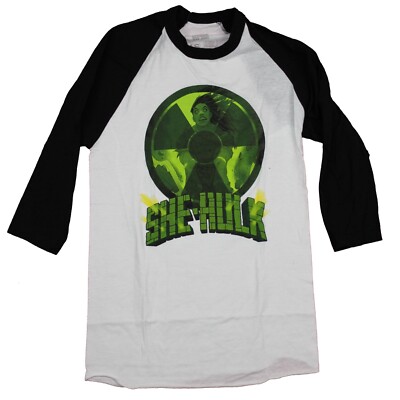 Loot Crate Mens Marvel She-Hulk Raglan Shirt New M, XL