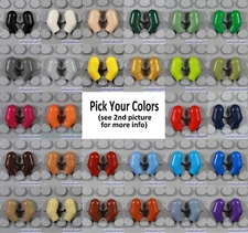 LEGO - Minifigure Arms - PICK YOUR COLORS - Replacement City Castle Hands Lot
