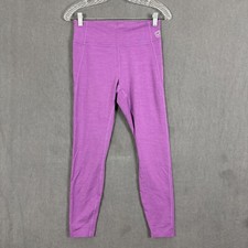 Allbirds Women's Medium Soft Purple Merino Wool Blend Activewear Leggings
