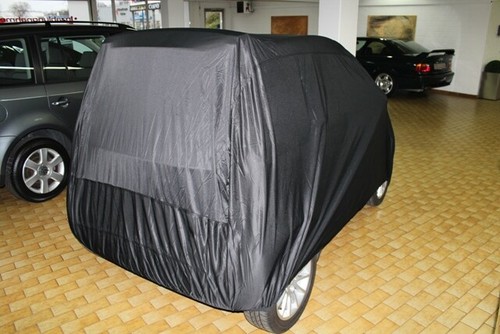 Movendi Schutzdecke Car-Cover Indoor Satin Black für Smart ForTwo ab 2007 - Picture 2 of 3