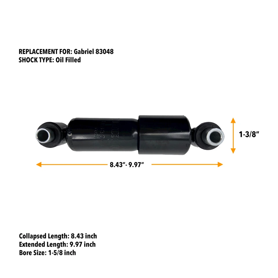 4x Cab Shock absorber for Volvo VT VAH VHD VNL Replaces Gabriel 83048 Foto 2 de 4