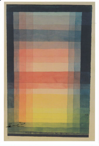 Karte, large:  Paul Klee - Architektur der Ebene  12,5 x 18,4 - Bild 1 von 1