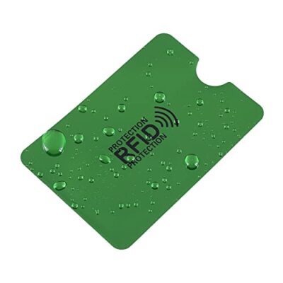 protective sleeve for debit cards 9Pcs RFID Blocking Sleeves Identity Theft Protection Credit identification cards from electronic fraud or theft Aluminum Foil Card Holder 10-Pack
