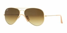 Ray Ban RB3025 112/85 58-14 Aviator Sunglasses - Brown Gradient