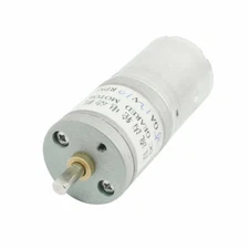 High Torque Speed Reducing Cylinder DC Gear Motor DC12V 10RPM #