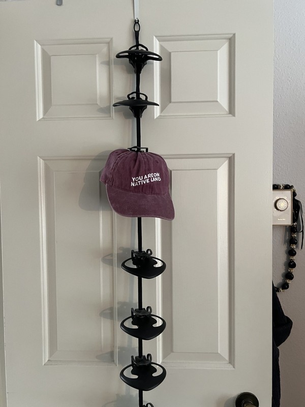 Hat Organizer Rack Over Door Baseball Cap Holder Adjustable Storage US
