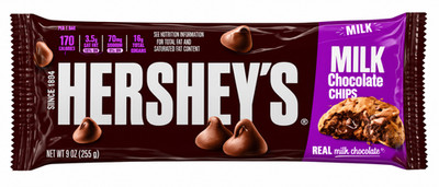 Hershey Chips Milk Chocolate 326g