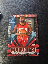 2025-26 Bowman Chrome Basketball Kevin Durant Hobby Stars #HS-12 Rockets