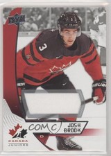 2019 Upper Deck Team Canada Juniors Jersey Josh Brook #32 ds4