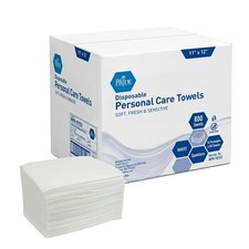 MED PRIDE Disposable Dry Wipes 800 Ct Adult Washcloths Soft Absorbent 11x12