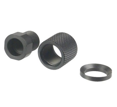 M9x.75 Convert 1/2x28 Adapter w/ 1/2x28 Thread Protector P-GSG Firefly/Mosquito