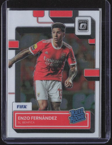 2022-23 Donruss #189 Enzo Fernandez Optic Rated Rookie - Picture 1 of 2