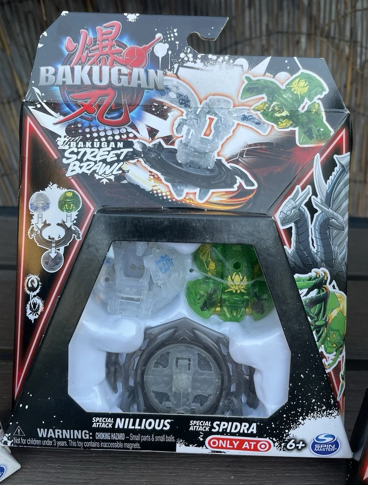 Lot Of 3 PK Bakugan Special Attack Nillious, Spidra,Dragonoid, Mantid, Bruiser - Image 2 of 4