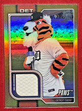 2026 PAWS Topps Series 1 Celebration Mascot Gold /50 #M-15 Detroit Tigers MLB