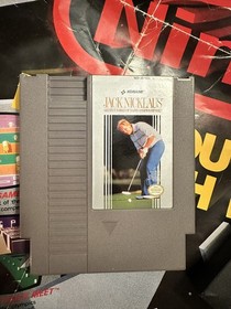 Jack Nicklaus' Greatest 18 Holes of Major Championship Golf (NES) UNTESTED&nbsp;