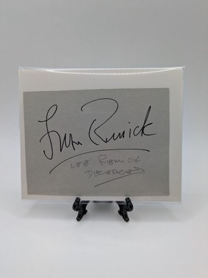 Lee Remick USA The Omen Schauspieler Autogramm Ausschnitt ungeprüft