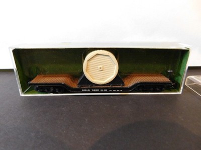 N Scale Aurora Postage Stamp Trains #4865 Depressed Center Car Erie