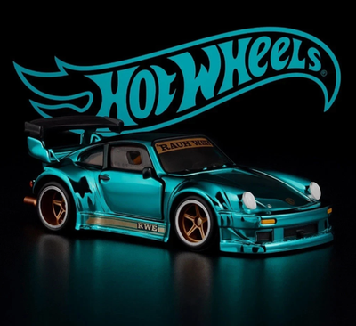 Hot Wheels RWB Porsche 930 RLC Exclusive Teal In Hand! Ready To