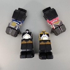 Vintage 1995 Mighty Morphin Power Rangers Shogun Megazord 4 Zords Lot Incomplete