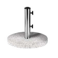 Keplin Parasol Base Stand Heavy Duty Granite Patio Umbrella Holder for Garden
