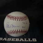 Bob Horner autographed baseball inscribed 78 NL ROY (OMLB Atl Braves)tristar COA