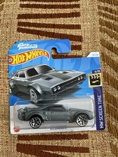 Hot Wheels Ice Charger the Fate of the Furious Silver 2024 Short Card