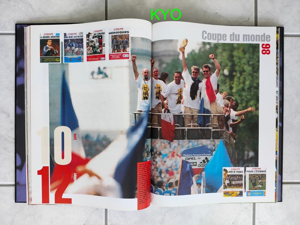 Le livre d'or du football, Charles Bietry et Michel Platini