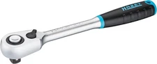 HAZET Hiper Fine-Tooth Reversible Ratchet 916HPS I Output: 1/2 Zoll, Silver 