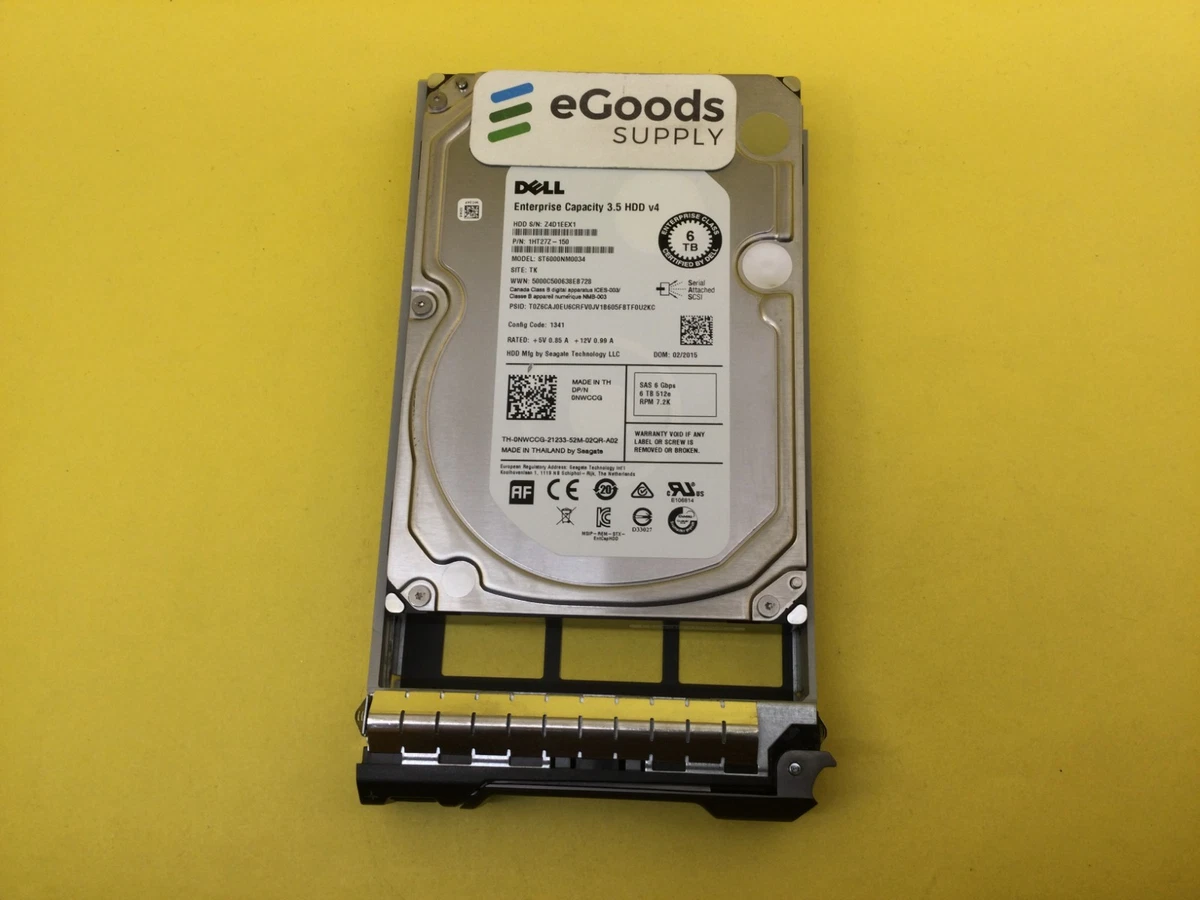 Dell SAS 6TB Internal Hard Disk Drives for sale | eBay