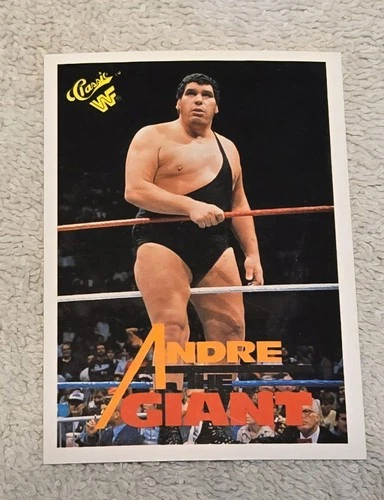 1990 WWF Classic Series 1 Andre the Giant #130 Wrestling Trading Card wwe wcw
