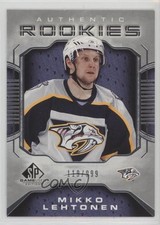2006-07 SP Game Used Edition Authentic Rookies 119/999 Mikko Lehtonen #129 0r6j