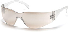 Pyramex Safety Glasses,Clr/I/O Mirror Pack of 12
