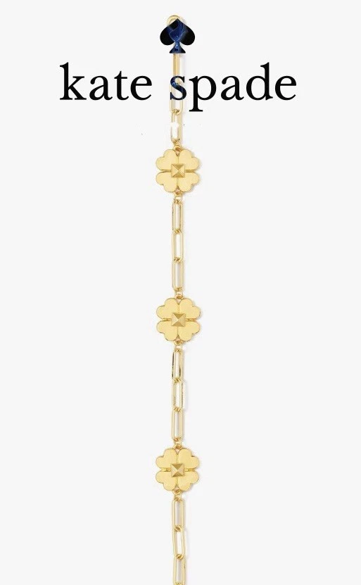 Brazalete Kate Spade New York Everyday Spade Pace Slider Chapado en Oro Nuevo con Etiquetas Foto 2 de 3
