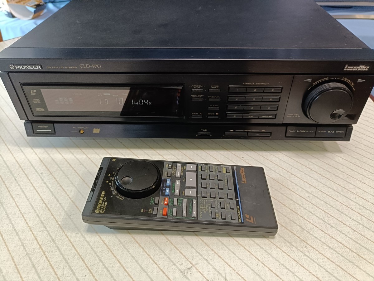 Pioneer レーザーディスクプレーヤー CLD-970 LDプレーヤー
