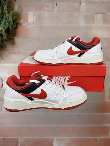 Nike Full Force Low 'Mystic Red' Scarpe da Ginnastica Uomo UK 8 ✅️ NUOVE FB1362 102