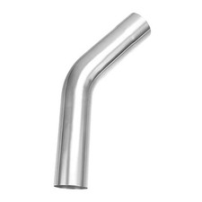 Exhaust 45 Degree Tube 3" OD, 304 Stainless Steel Exhaust Pipe Mandrel Bend,