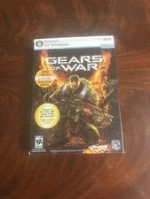 Gears of War PC 2007 Factory Sealed 1st Print slip cover Nice Seal NM+
