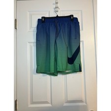 Nike Men s 9-inch Atmosphere Swoosh Vital Volley Swim Shorts Sz: Large